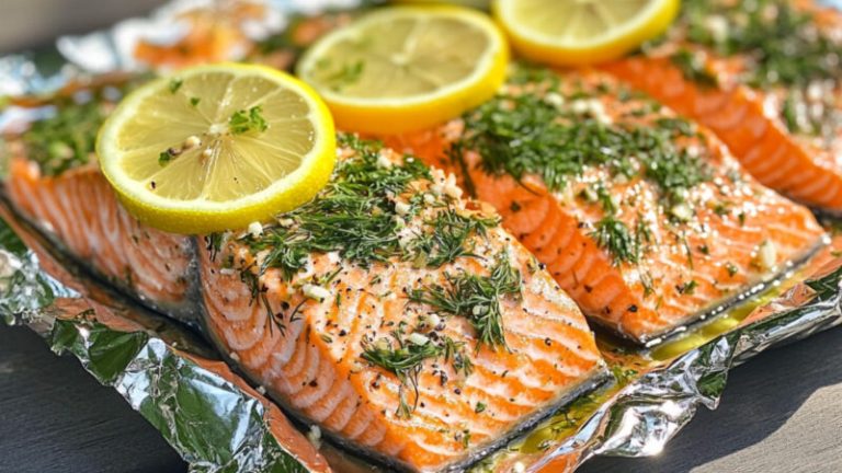 Lemon Herb Grilled Salmon for Bold Fresh Flavor